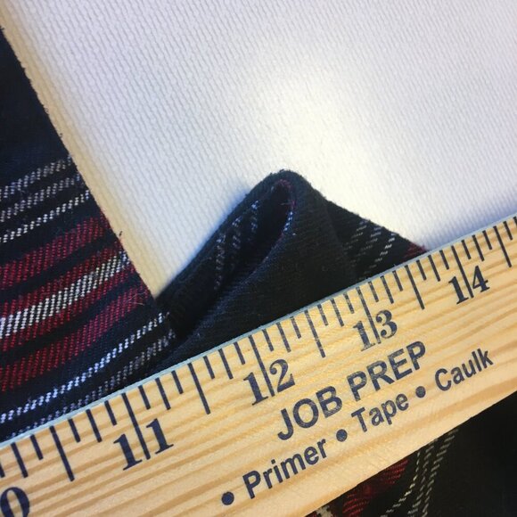 Hot Topic Suspender Skirt Small Red Black Plaid Removable Suspenders Twee Punk - Picture 5 of 9